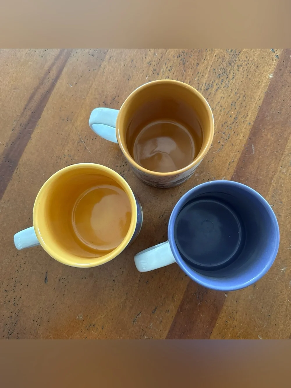 Set of 3 Disney Character Mugs - Pocahontas, The Lion King, Aristocats